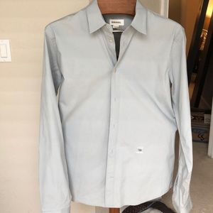 Diesel gray XL dress shirt